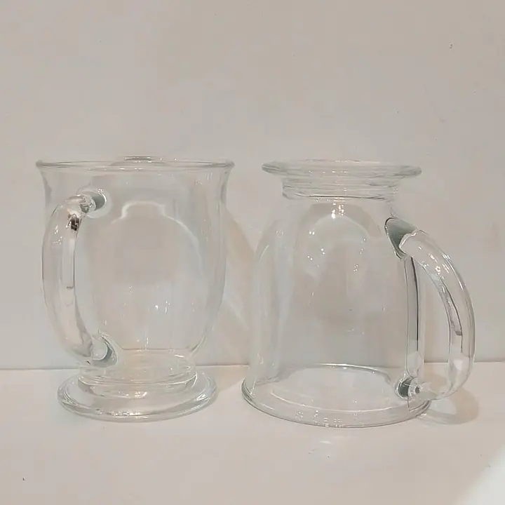 Striped Tempered Glass Tea Cup - Master