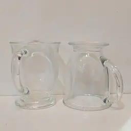 Striped Tempered Glass Tea Cup - Master