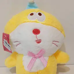 Soft Toy Doraemon W/Hat - Master