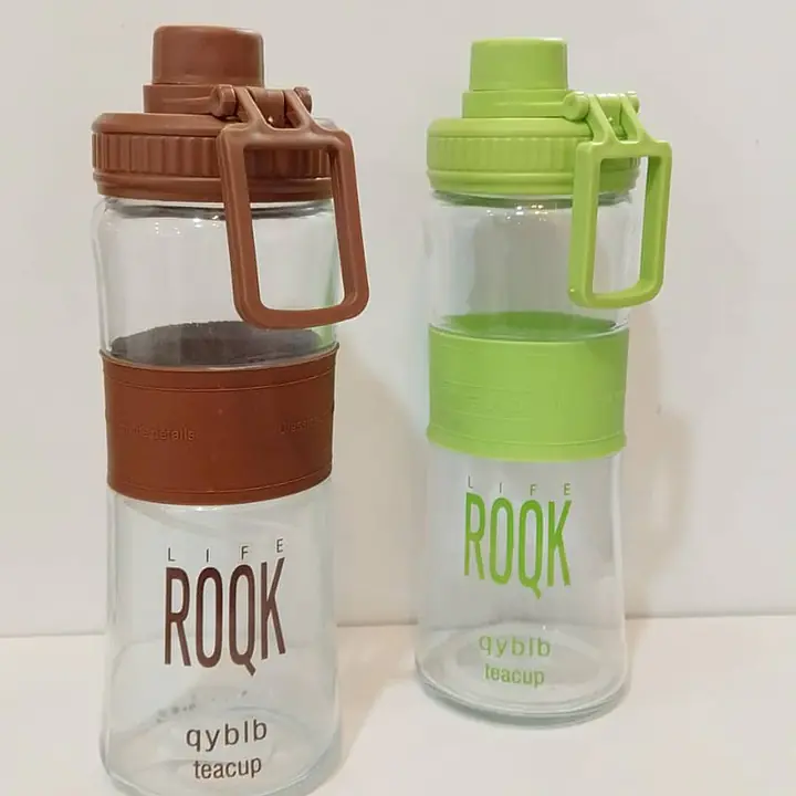 Water Bottle Clear Mixed Colours 750ml - Master