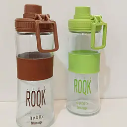 Water Bottle Clear Mixed Colours 750ml - Master