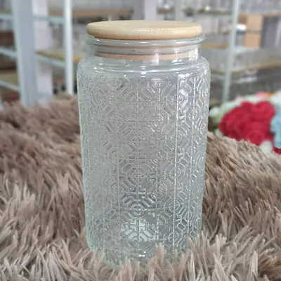 Jar w/ Cork Lid Pineapple primary image