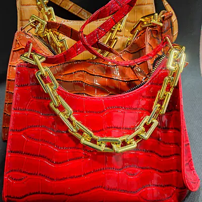 Shoulder Bag w/ Chain primary image