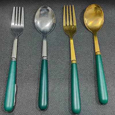 Green Cutlery Set primary image