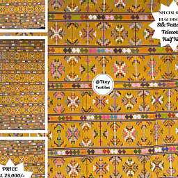 Half Kira - Silk Pattern on Telecotton - Master