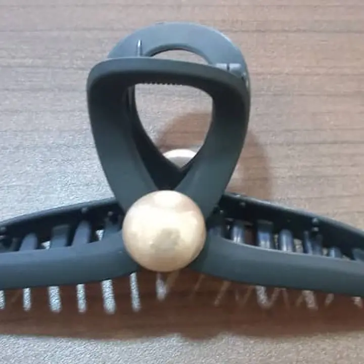 Flocking white Flower Hair - Master