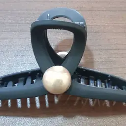 Flocking white Flower Hair - Master