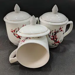 Ceramic Floral cup 330ml - Master