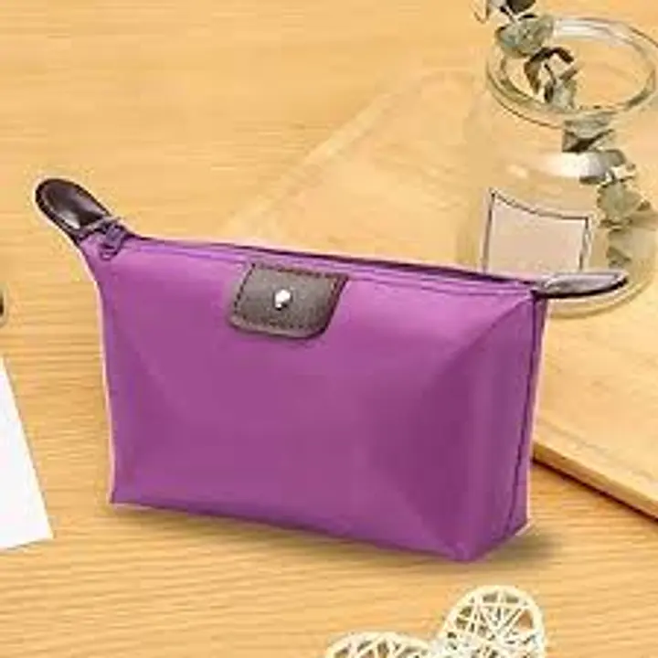 Cosmetic Bag Nylon Purple - Master