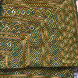 Half Kira - Silk Pattern on Telecotton. Timeless Elegance with Traditional Bhutanese Weave. - Master