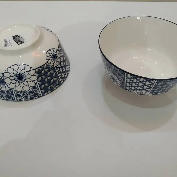 Blue and White Salad Bowl - Master