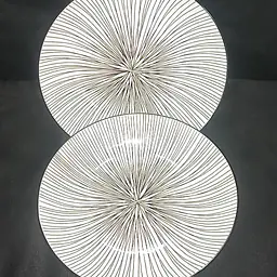 Plate Ice Crystal Black - Master