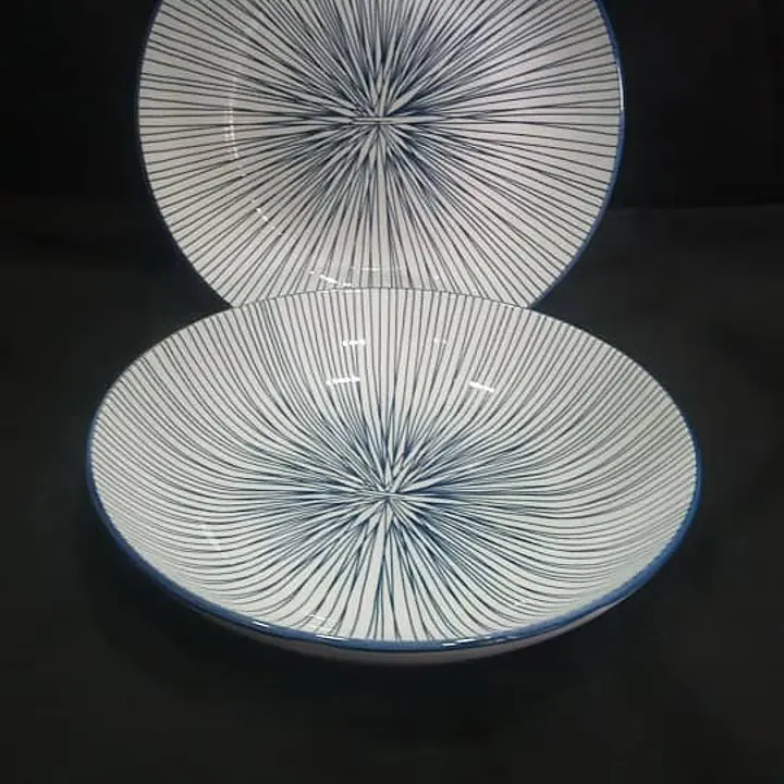 Plate Ice Crystal Blue - Master