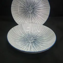 Plate Ice Crystal Blue - Master