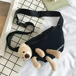 Teddy Bear Cross Body Black Sports - Master