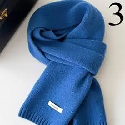 Unisex Scarf Navy Blue primary image