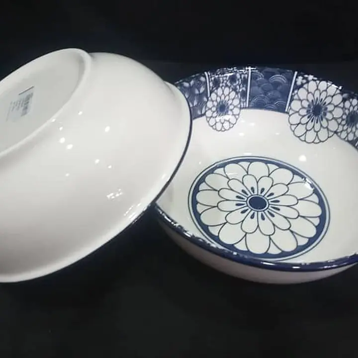 Blue and White Airplane Bowl - Master