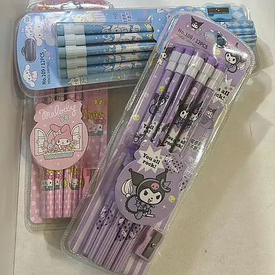 Cartoon Printed Pencil Set primary image