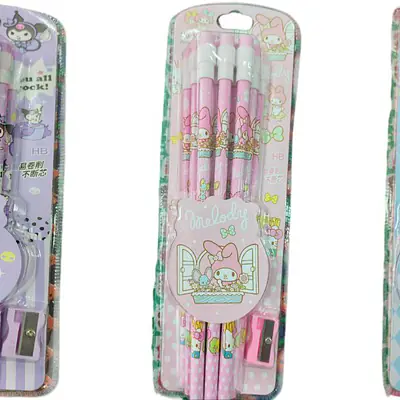 Cartoon Character Pencil Set of 12 primary image