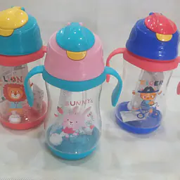 Kids Water Bottle With Straw - Master