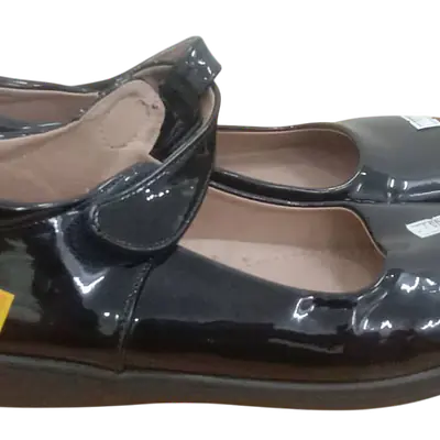 Glowy Black school shoe primary image