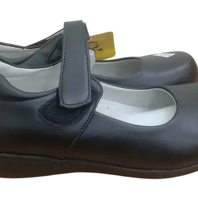 Leather Black School Shoe primary image