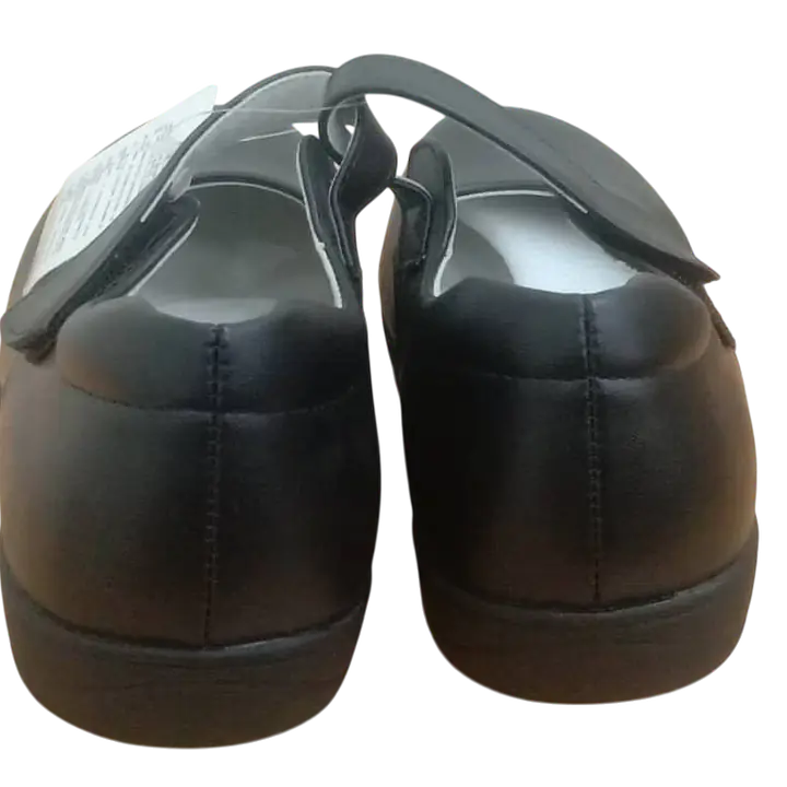 Leather Black School Shoe - Master
