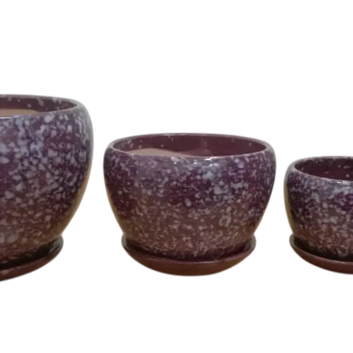 Ceramic Flower Pot Set of 3 - Master