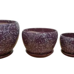 Ceramic Flower Pot Set of 3 - Master