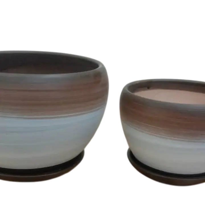 Ceramic Plant Pot set of 2 - Master