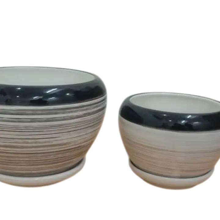 Ceramic Plant Pot set of 2 - Master